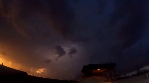 Slow Motion Lightning Vídeos de archivo 180553435