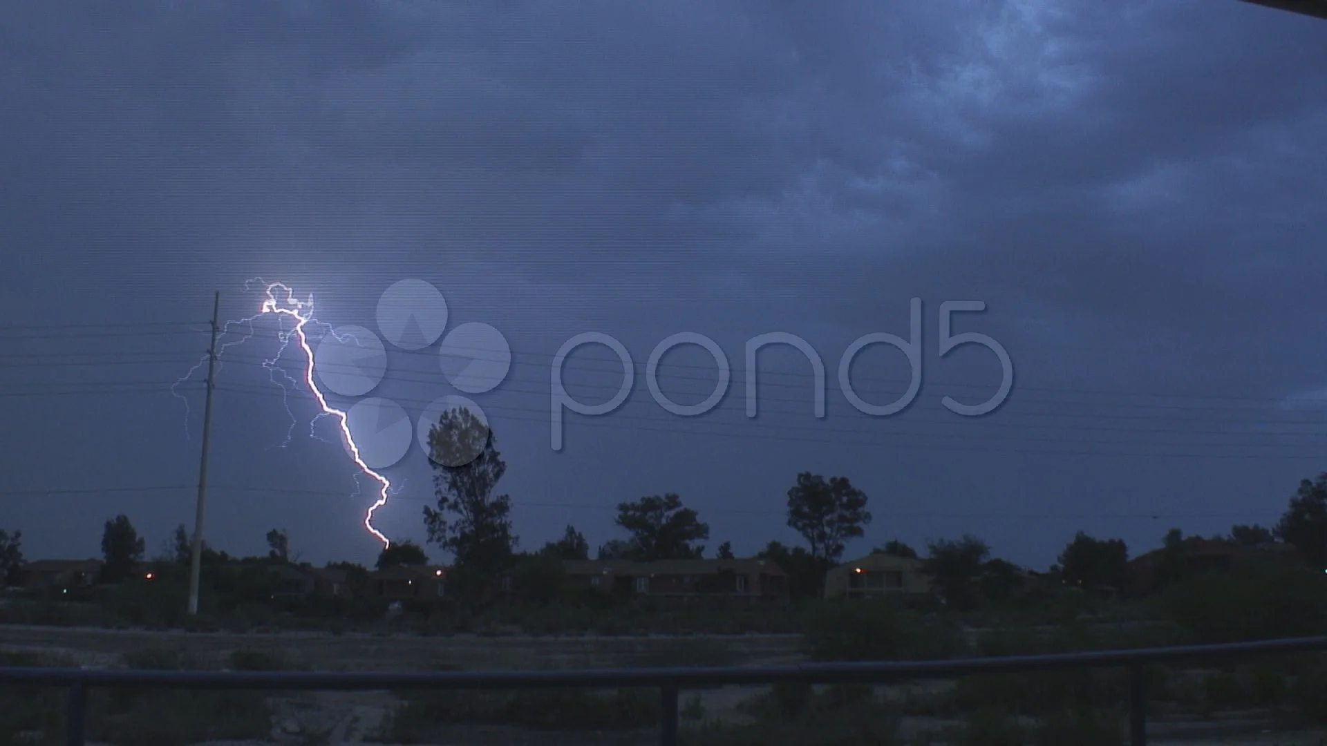 Slow motion lightning strike- squiqqle p... | Stock Video | Pond5