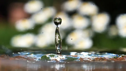 Slow motion liquid Stock Footage 88597091