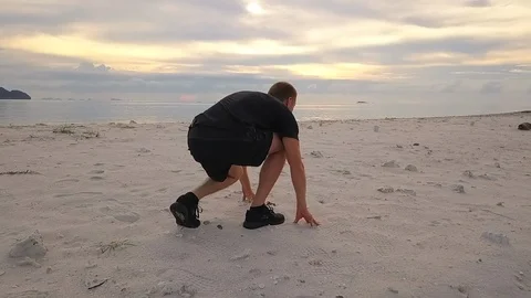 Slow motion Low Start Stock Footage 89250552