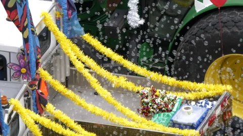 Slow motion of machine For making of soap bubbles Stock Footage 90966507