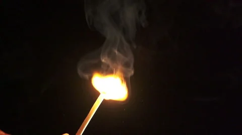 Slow motion of match Stock Footage 47004067