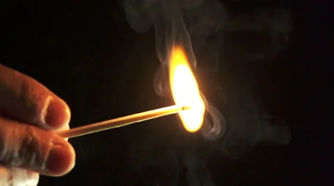 Slow motion of match Stock Footage 47004102