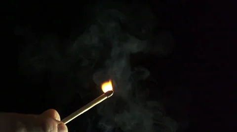 Slow motion of match Stock-Footage 47004696