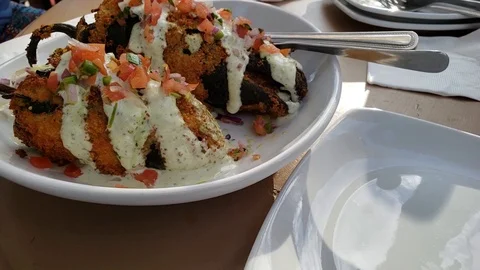 Slow Motion Meal Stock Footage 100691082