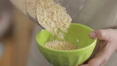 Slow motion Mix nuts Stock Footage 76373999