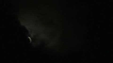 Slow motion moon Video stock 23859774