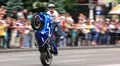 Slow motion: motorcyclist HD Footage