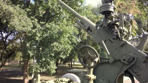 Slow motion, Moving the camera. ground-to-air missile. Video stock 79739921