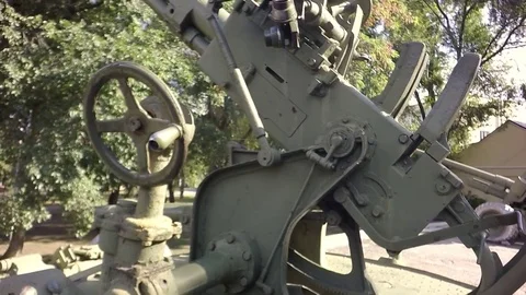 Slow motion, Moving the camera. ground-to-air missile. 库存影片 79739969