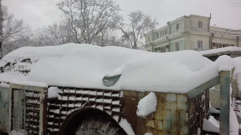 Slow motion, Moving the camera. War in Ukraine. Video stock 88242603