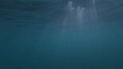 Slow Motion Ocean Surface Stock Footage 264607748