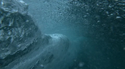 Slow Motion Ocean Texture Stockbeeldmateriaal 43388016