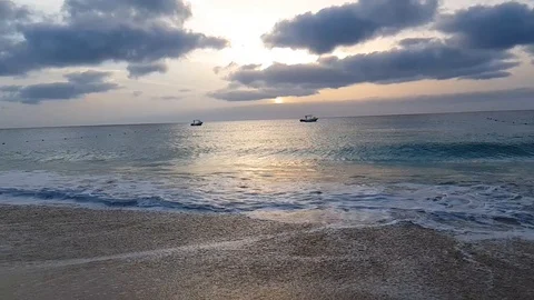Slow Motion Ocean Wave 1 Stock Footage 96699376