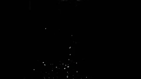 Slow motion one red apple falling into transparent water on black background Stock Footage 161178803