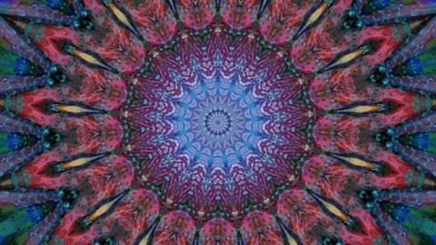 Slow Motion Original Art therapy footage (2283) Stock Footage 129761712