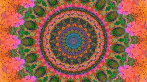 Slow Motion Original Art therapy footage (2176) Stock Footage 130226497