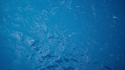 Slow motion over disturbed ocean water surface, loopable. Impressive background  Stock Footage 227149350