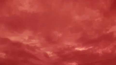 Slow motion of Pastel pink cloud n sunrise or sunset cloudscape TimeLapse Stock Footage 165197294