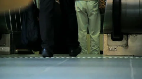 Slow motion people walking Stock Footage 11426403