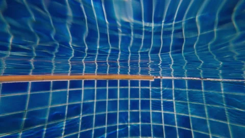 Slow Motion Perspective Of Waterfall Impact Hitting Rock Surface With Exploding Stock Footage 326951559