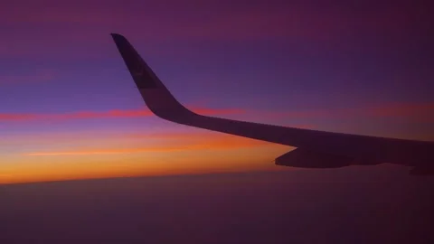Slow motion of Plane in the air Stock Footage 253655314