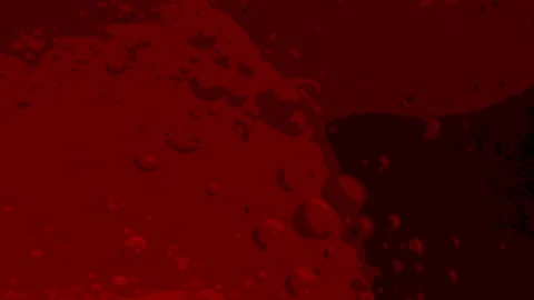 Slow Motion posterized red lava lamp macro shot background with lots of Stock Footage 169285025