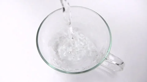 Slow motion pouring water Stock Footage 33802377