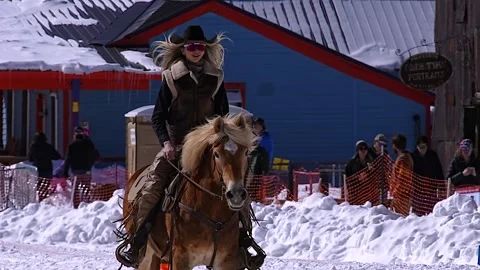 Slow Riding Cowgirl Stock Videos – Royalty-Free HD & 4K Videos