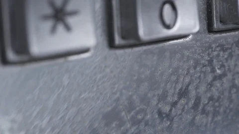 Slow motion public phone Stock Footage 126525640