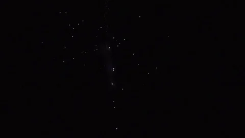 Slow motion purple firework Stock Footage 79475658