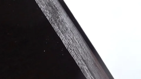 Slow Motion Rain Drop of Building 120fps Stock Footage 99263382