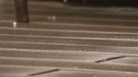 Slow Motion Rain Drops Stock Footage 78501674
