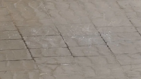 Slow motion of rain drops Video stock 103816705