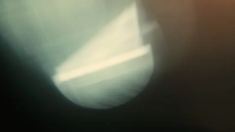 Slow motion real lens flare through glass effects for overlay or transition Stock Footage 292393454