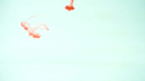 Slow motion red blood drops Stock Footage 76316772