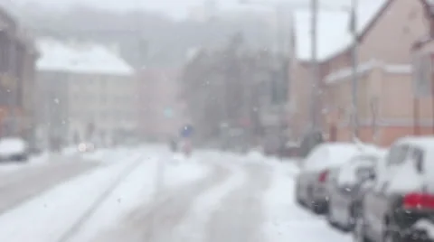 A slow motion ride out of the window of bus Stock Footage 59700313