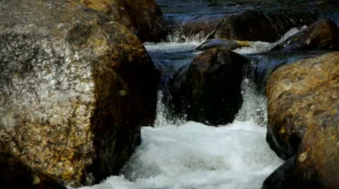 Slow Motion River Video stock 20615065