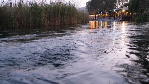 Slow Motion River Stream, Azmak Akyaka Turkey Stock Footage 126184076