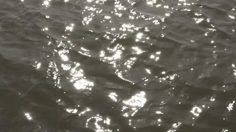 Slow Motion of a River Water Surface Texture, Gramame River, Paraíba state Stock Footage 320572123