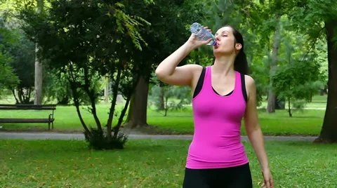 The Slow Motion of Running In a Nature Stock-Footage 67566349