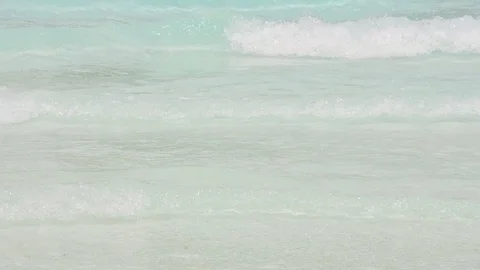 The Slow motion scene of the waves at water park Stock Footage 104703412