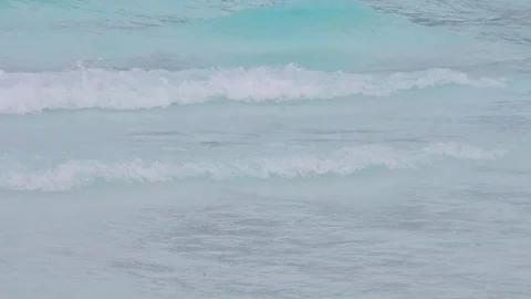 The Slow motion scene of the waves at water park Stock Footage 104704178