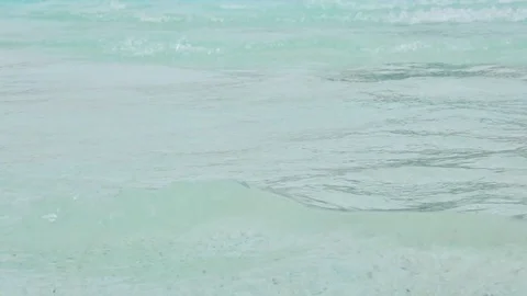 The Slow motion scene of the waves at water park Stock Footage 104704560