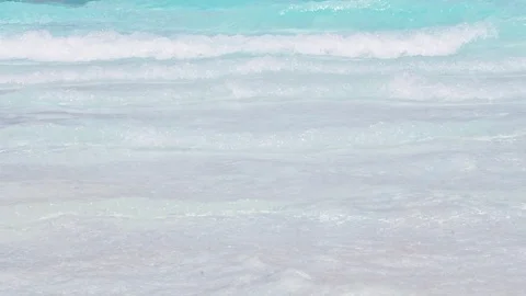 The Slow motion scene of the waves at water park Stock Footage 104704641