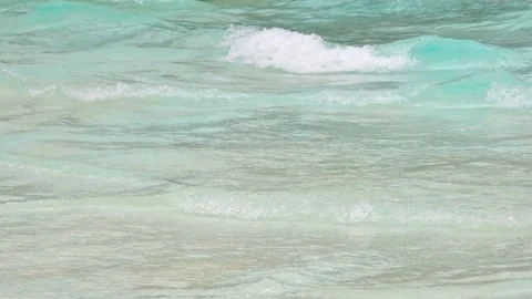 The Slow motion scene of the waves at water park Stock Footage 104705064