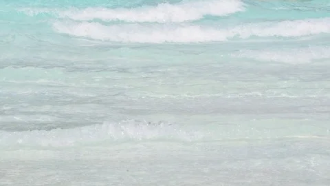 The Slow motion scene of the waves at water park Stock Footage 104705778