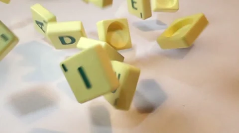 Plastic Letter Tiles -  Sweden