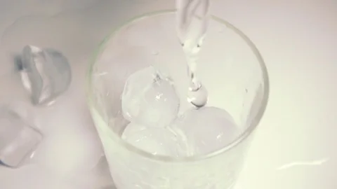 Slow motion screwdriver cocktail Stock Footage 72116910