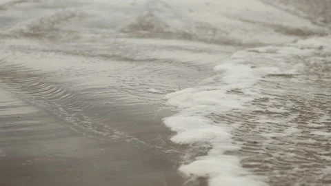 Slow motion sea wave Stock Footage 142476427
